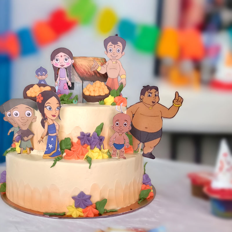 Double-Tier-Chhota-Bheem-Cake